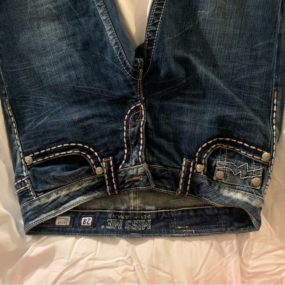 Miss me jeans Irene straight leg